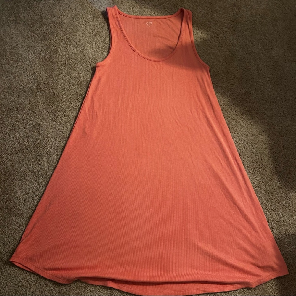 ‼️SALE‼️NWOT 💕 by Gap Coral tank night gown/dress